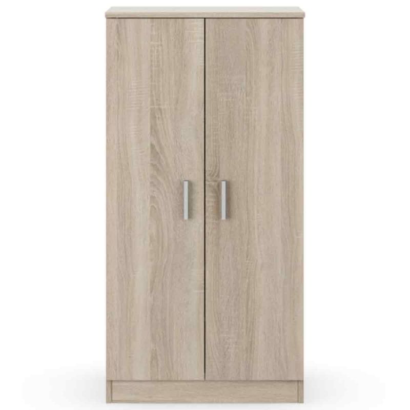 Armoire Chaussures 2 portes 6 tablettes (30 Paires) bois UBUD Maison