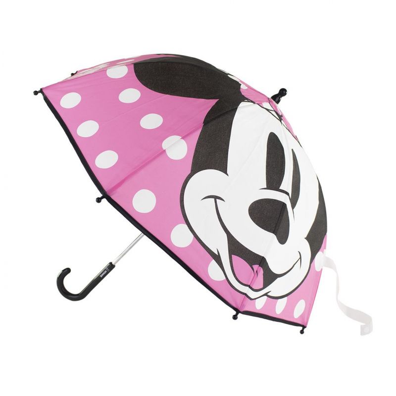 BONNYCO Parapluie Anti Tempete Enfant Minnie Mouse Parapluie Pliant pour  Sac, Sac à Dos ou Voyage Parapluie Compact avec Struct327