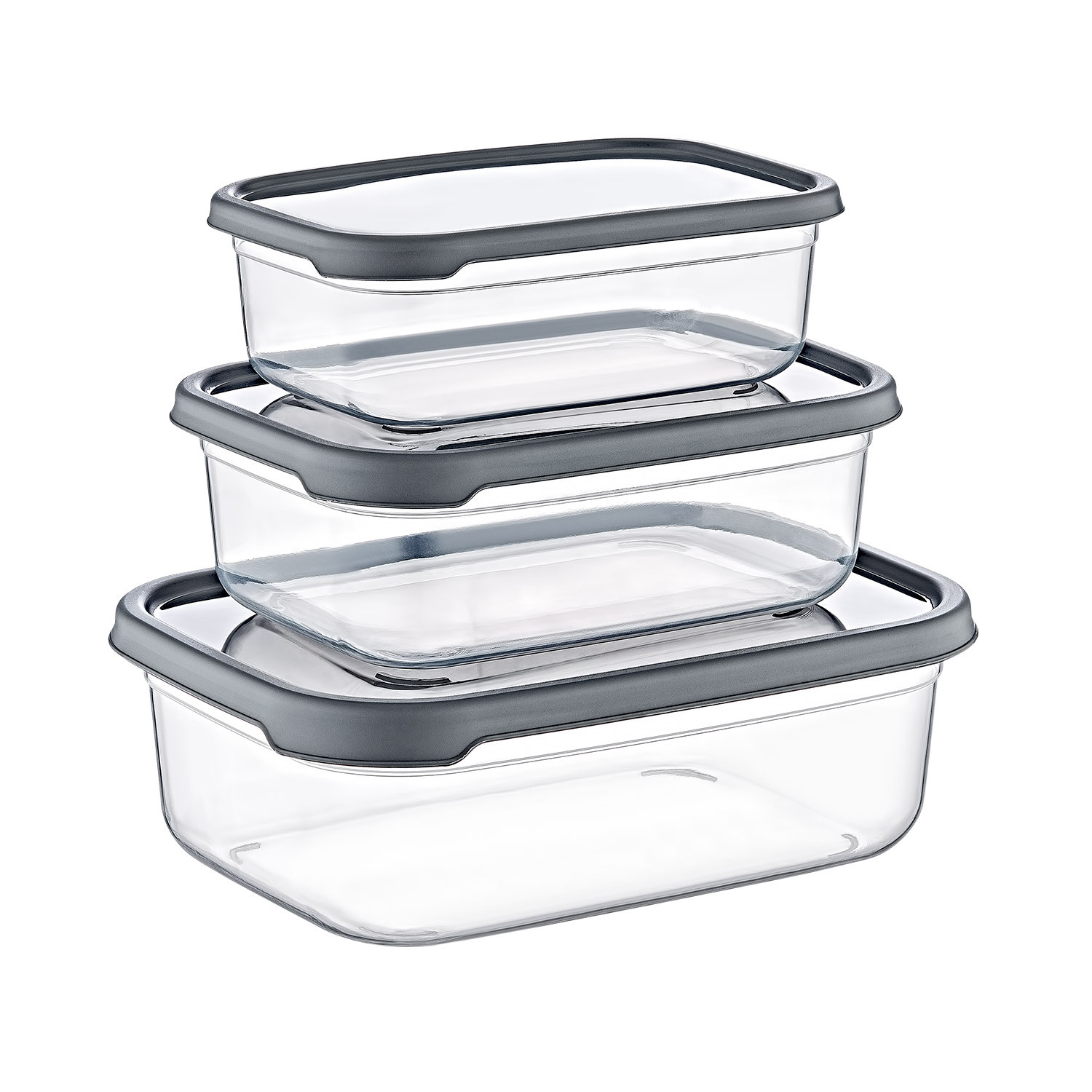 Lot De 5 Contenants Alimentaires Hermétiques, Forme Rectangulaire 7house 89926900