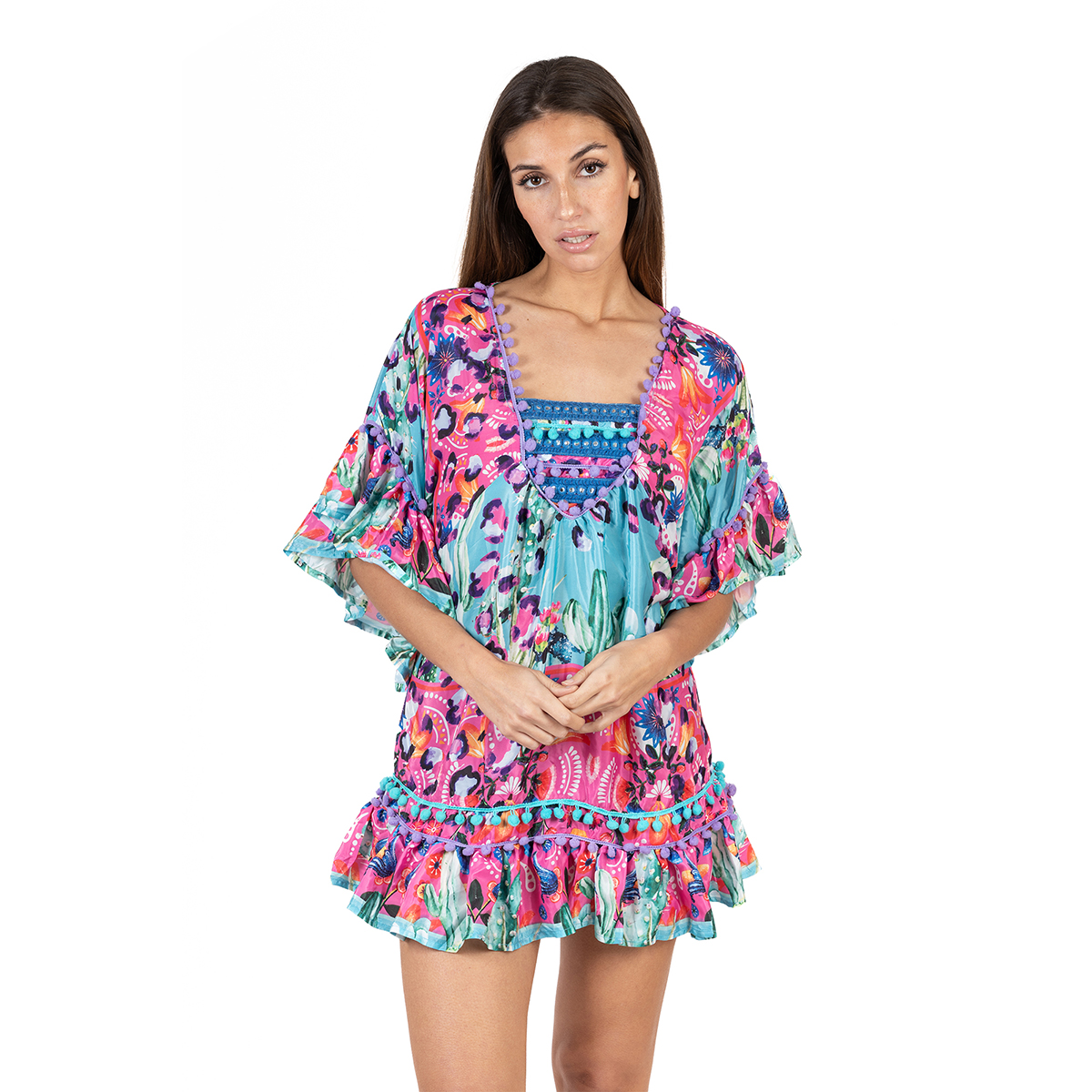 Isla Bonita By SIGRIS Robe courte tendance pour femmes pour