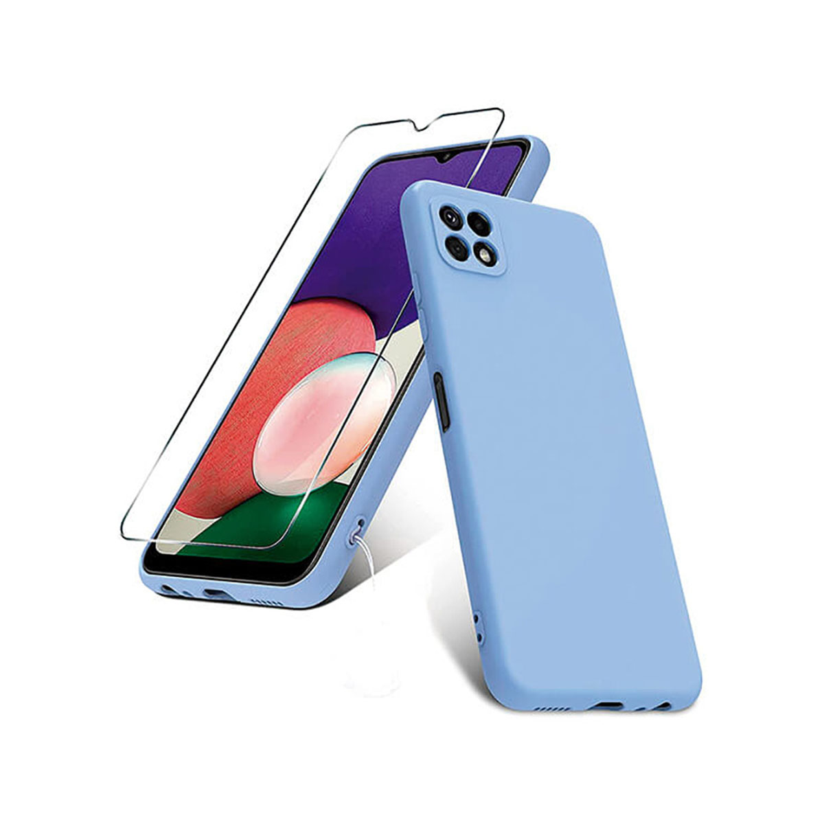 Protection d'écran pour smartphone TM Concept Verre trempé pour Samsung  Galaxy A22 5G