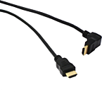 NEDIS Adaptateur HDMI / HDMI CVGP34901BK - HDMI / HDMI Femelle Angle 90°  sur