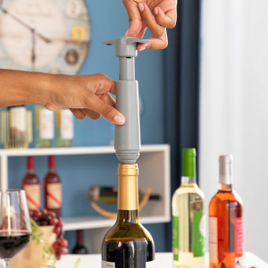 Kit Ouvre-bouteille De Vin Par Pression D'air - Avec Coupe-capsule, Bouchon Sous Vide Et Carafe, Cadeau Oenologie
