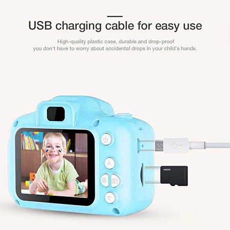 Standard - Bleu - Caméra Photo Instantanée Pour Enfants