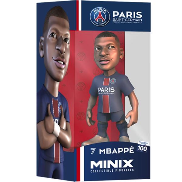 Figurine MINIX Football - Club PSG - KYLIAN MBAPPÉ | Idées de cadeaux  originaux