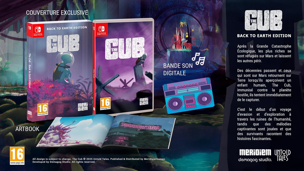 The Cub - Back To Earth Edition (SWITCH) au meilleur prix