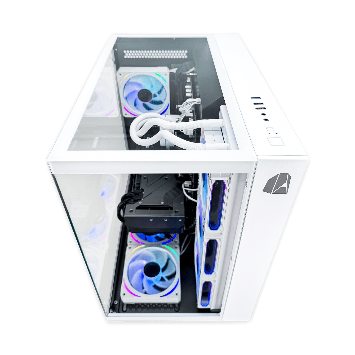 Pc Gamer Nitropc Pack Gold Plus V2 Blanc- R7 5800x, RTX 5060 8GB, 32gb