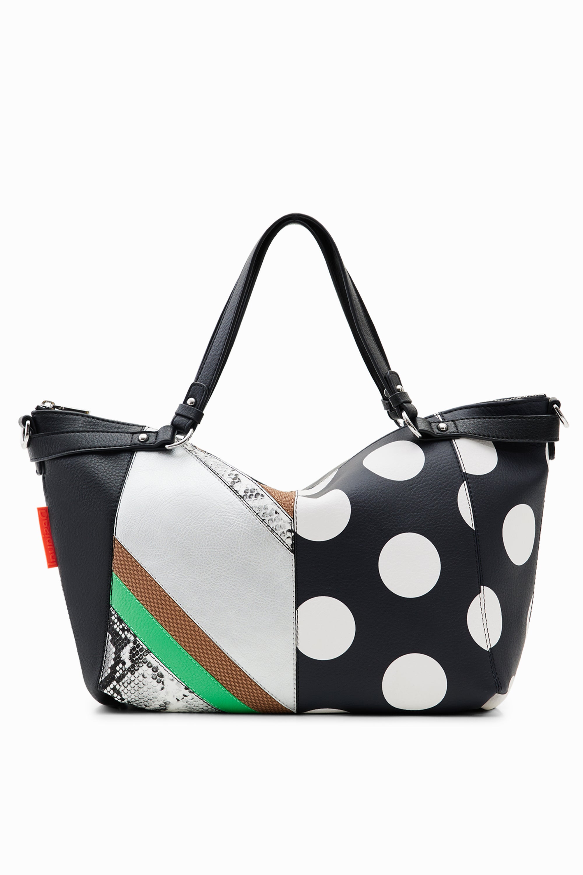 Sac Cabas Bright Colors Desigual 23SAXPA4 Noir au meilleur prix