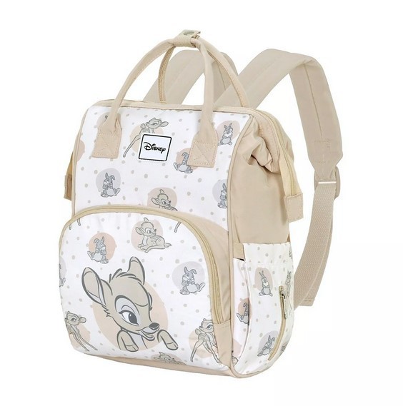 Sac à Langer Bambi Disney Sac à Dos beige et blanc 40 cm au meilleur prix