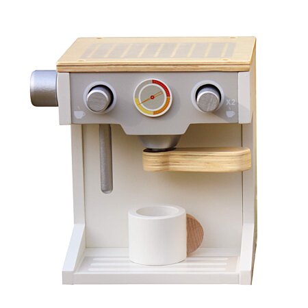 Machine À Café Jouet Montessori Coffee 17x16x14 Cm En Bois Écologique Avec  Accessoires Inclus à Prix Carrefour