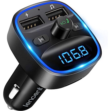 20€43 sur Sans fil allume-cigare Transmetteur FM Bluetooth Adaptateur Radio  MP3 Fast Car Charger USB - Chargeur et câble d'alimentation PC - Achat &  prix
