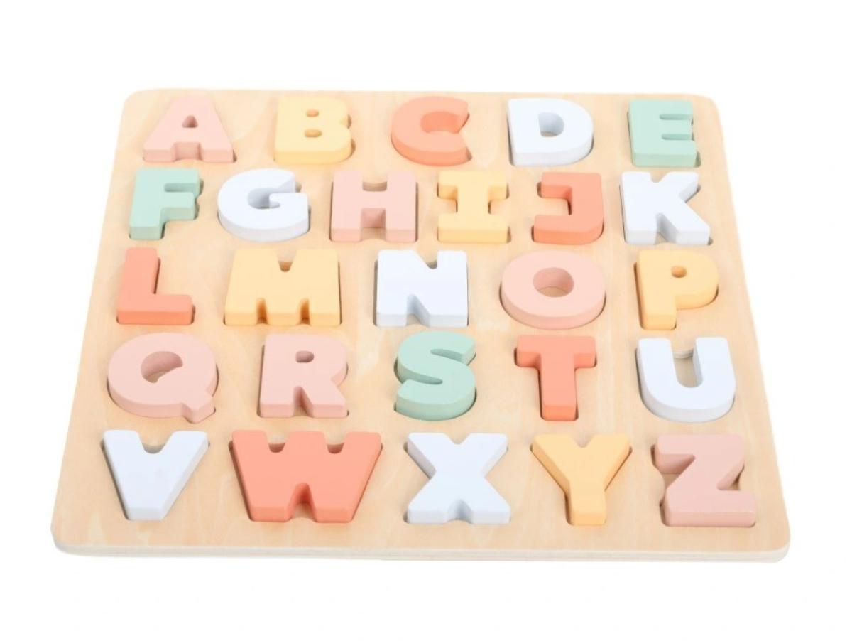 Jeu éducatif En Bois Simonin Cuny - Alphabet Et Chiffres, édition Galerie Lafayette, Fabrication Française