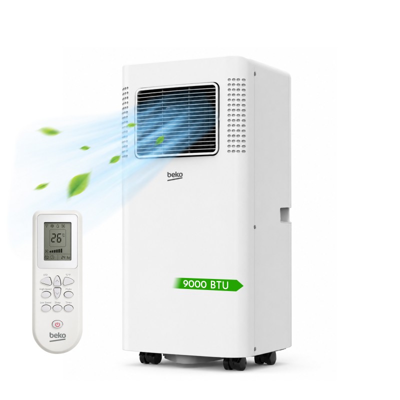 Beko Bp209h - Climatiseur Mobile Réversible - 9000 Btu - Wifi