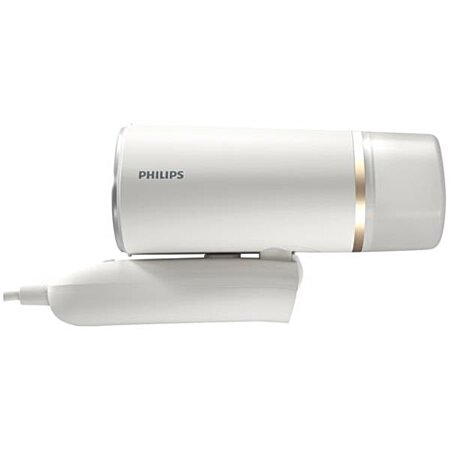 Philips Cuiseur vapeur portatif série 3000, compact et pliable, prêt à  l'emploi en 30 secondes, pas de planche à repasser, 1000 W, jusqu'à 20  g/min, STH3020/16, blanc : : Cuisine et Maison