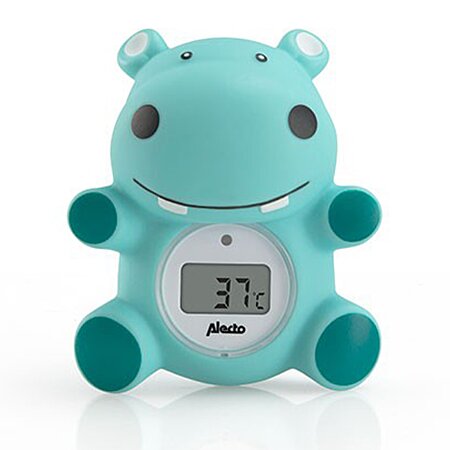 Thermomètre de bain pour bébé, thermomètre de bain intérieur numérique,  jouets de bain avec alarme LED