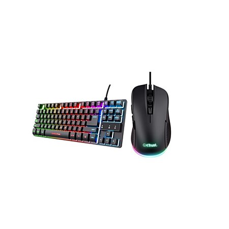 Trust Pack Gaming Clavier Thado + Souris Filaire Ybar - PC