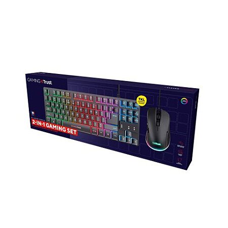 DAM E-GAMING Dam E-Gaming G20 QWERTY UK - Pack gaming clavier/souris blanc  - Private Sport Shop