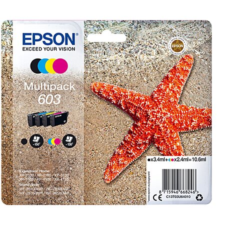 EPSON 603 XL multipack lire descriptif EUR 38,00 - PicClick FR