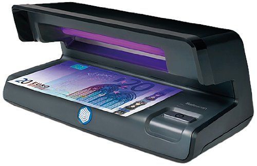 Safescan 70 - Détecteur De Faux Billets UV Et Lumière Blanche - Vérifiez Billets, Cartes Et ID Facilement