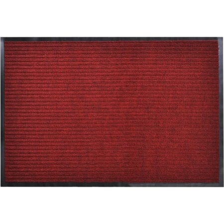 vidaXL Paillasson PVC Rouge 90 x 120 cm au meilleur prix