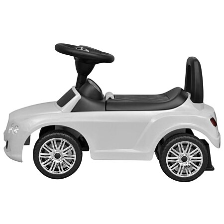 Costway voiture à pousser pour enfants, blanc(petite poignée),voiture à  pousser pour enfants de 1 à 3 ans,charge 25kg - Conforama