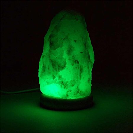 Lampe de sel Mini lampe de sel de l'Himalaya naturel cristal lumière de  nuit sculptée à la main avec prise murale pour chambre: .fr:  Luminaires et Eclairage