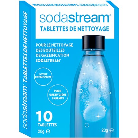 Tablettes de Nettoyage Sodastream x10 au meilleur prix