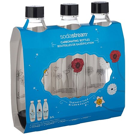 Pack 3 bouteilles Sodastream Fuse 1L - Modèle aléatoire au meilleur prix