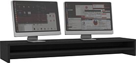 ONKRON D101FS Support d'écran de 13 à 34 pouces, pivotant 360°, Noir