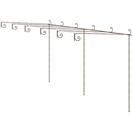 IDMarket - Range bûches vertical large avec étagères 33 x 66 x 112