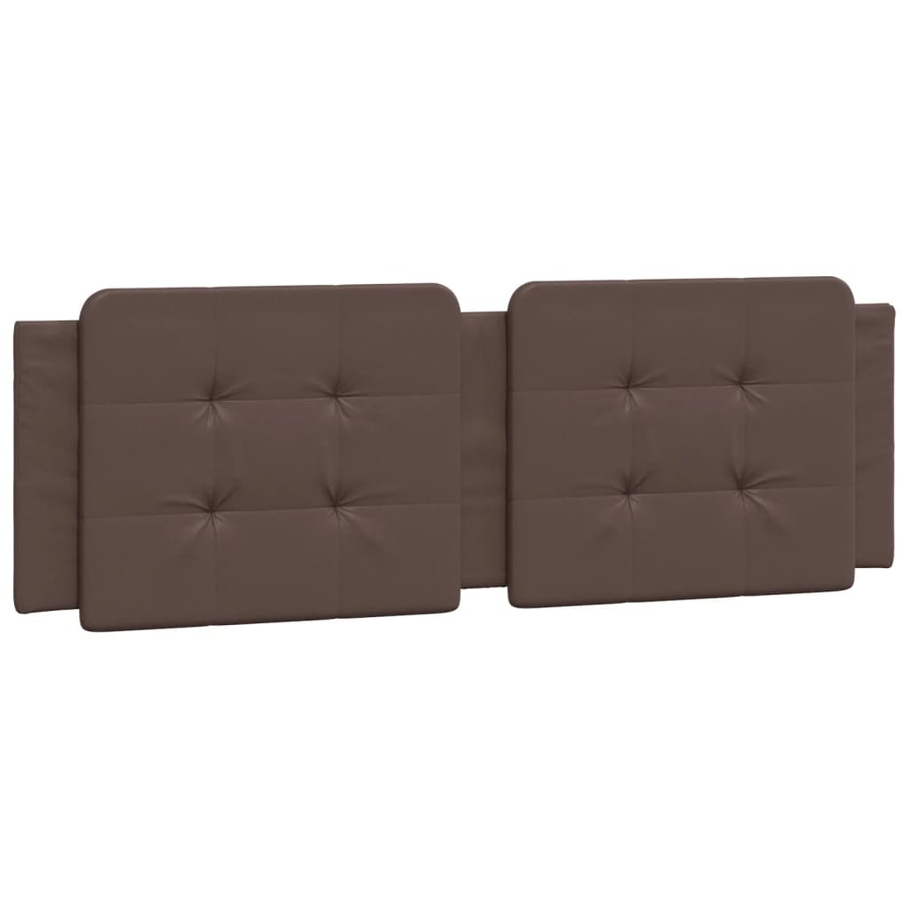 VidaXL Coussin De Tête De Lit Marron 140 Cm Similicuir 374792
