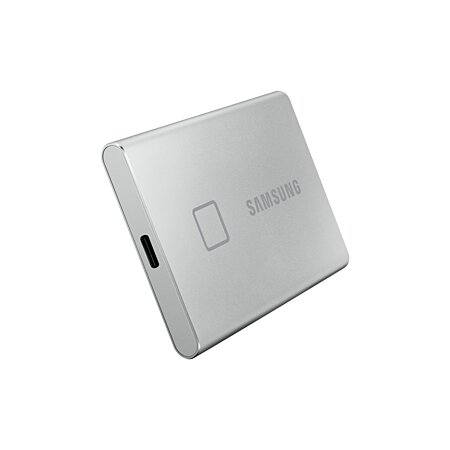 Samsung ssd externe t7 touch usb type c coloris argent 500 go