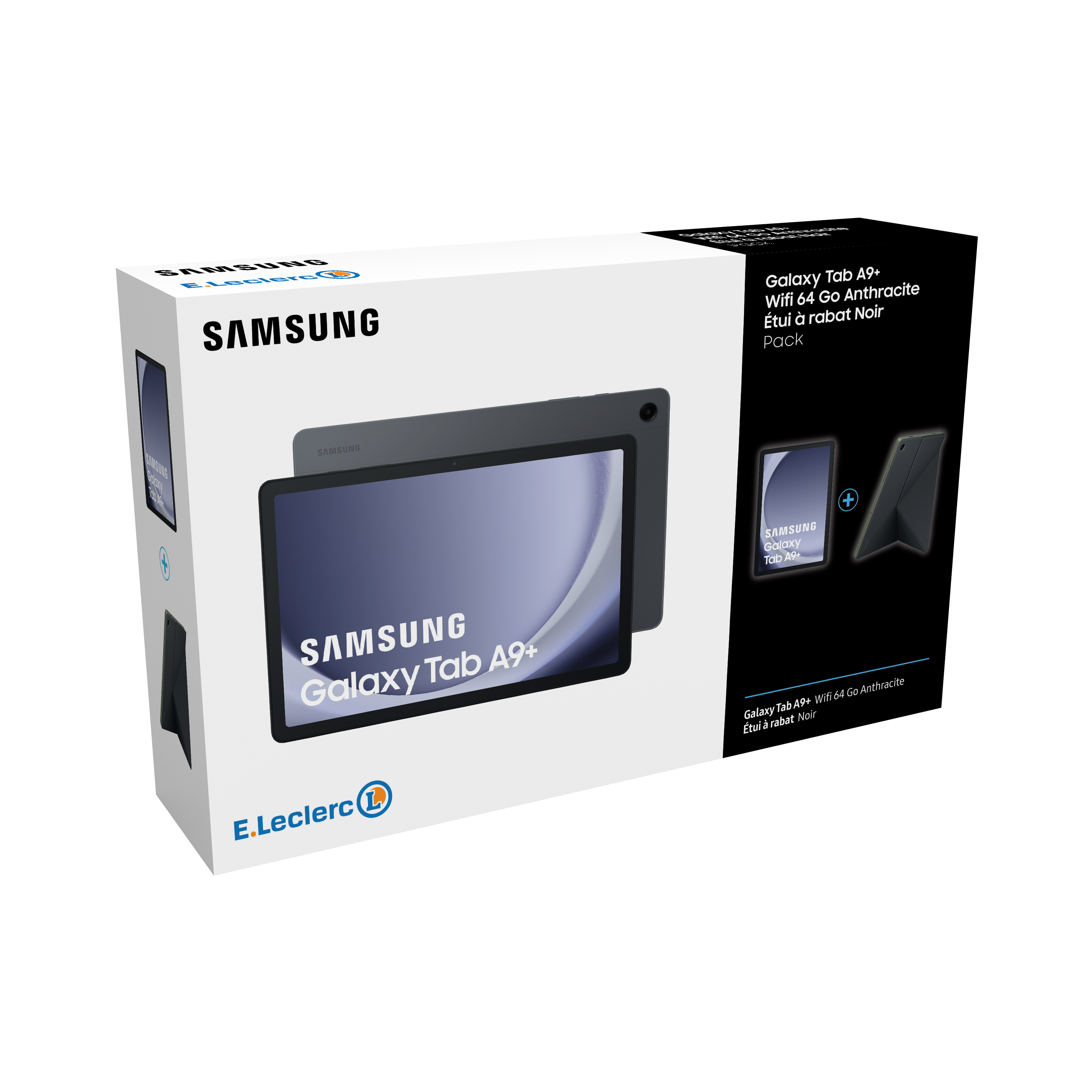 Leclerc Pochette Samsung A9 Samsung Pack TAB A9+ 64 Go Gris