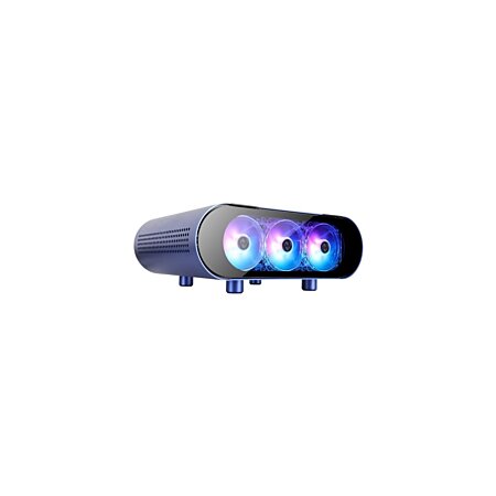 Boitier PC - Al300m - Mini Tour - Format Micro-atx - Bleu Nuit