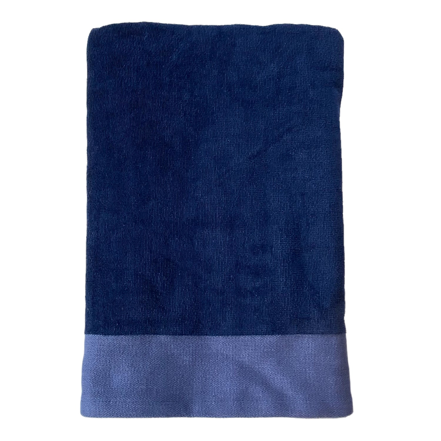 Serviette de bain éponge Velours unie Shady - – Le comptoir de la