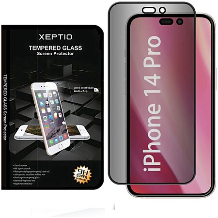 Vitre confidentialité protection écran Apple iPhone 15 Pro Max espion Verre  trempé au meilleur prix