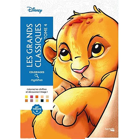 Coloriages mystères Disney - Les Grands classiques - Walt Disney company  📚🌐 achat livre