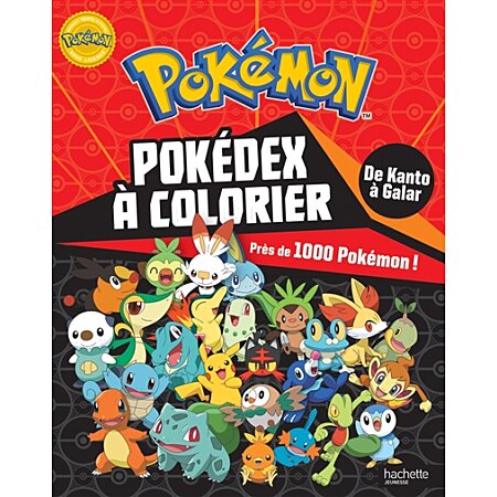 Pokémon : coloriages pour les fans - Collectif - Hachette Jeunesse -  Papeterie / Coloriage - Librairie Martelle AMIENS