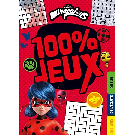 Miraculous - 100% jeux (Broché) au meilleur prix