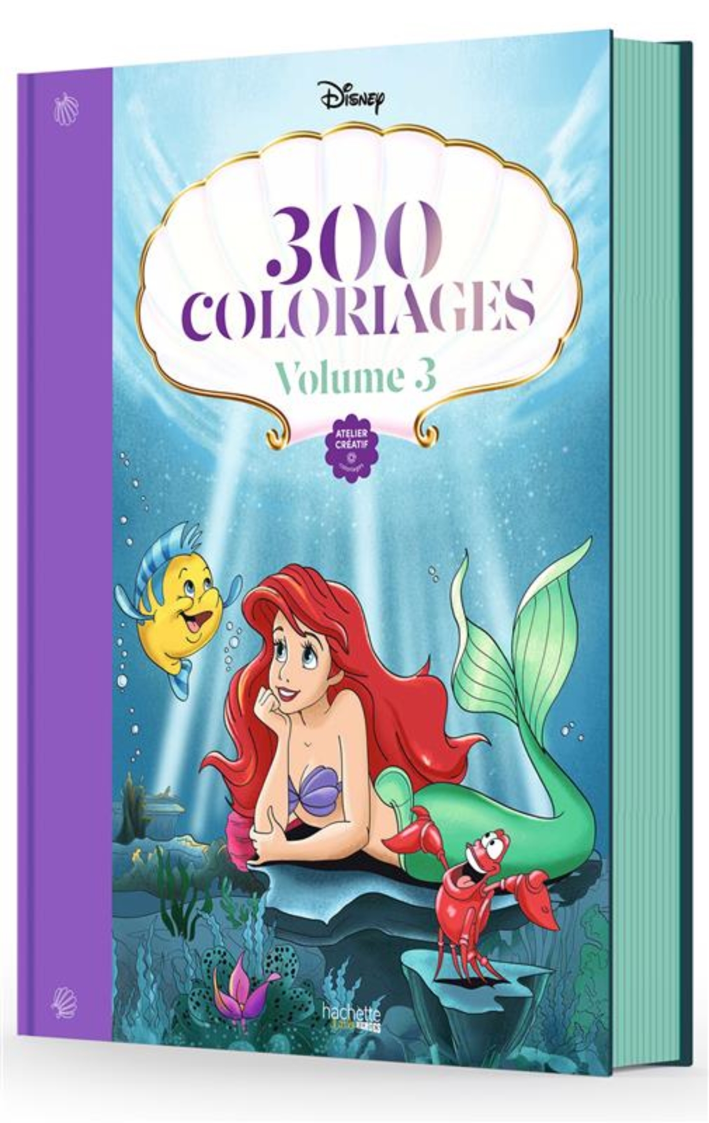 300 coloriages Disney - Volume 3 (Broché) au meilleur prix | E.Leclerc, image size:1400x2218