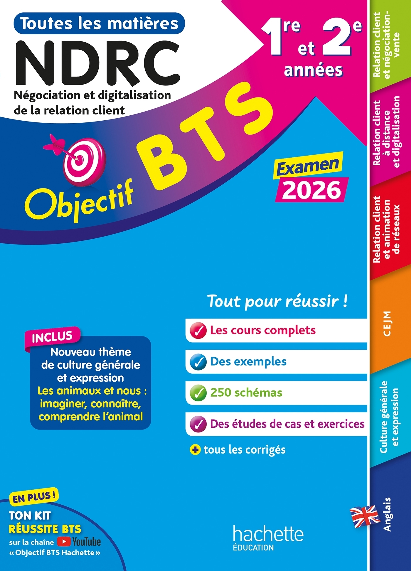 Objectif BTS NDRC (1re et 2e années) - Toutes les épreuves, examen 2026 ...