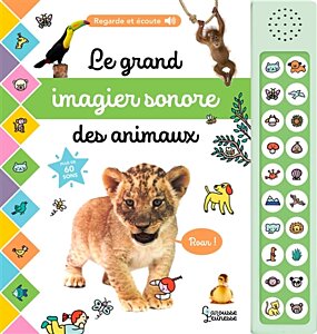 Mon premier livre sonore à toucher - Bébés animaux - Éditions 123