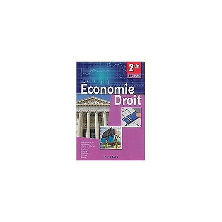Économie-Droit 1re, Tle Bac Pro (2020) - Pochette élève