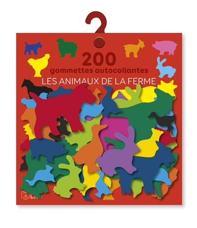 Les animaux de la ferme : 200 gommettes autocollantes (Pochette) au ...