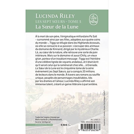 LUCINDA RILEY - Les Sept soeurs T.08 Atlas, l'histoire de Pa