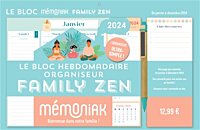 Mini Frigobloc Hebdomadaire 2024 Spécial zen (de janv. à déc. 2024