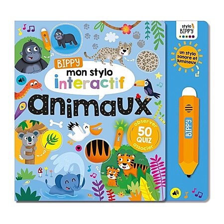 Bippy mon stylo interactif : animaux : Collectif - 2384530801 - Livres pour  enfants dès 3 ans