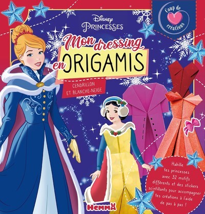 Disney Princesses - Coup de coeur créations - Mon dressing en origamis ...