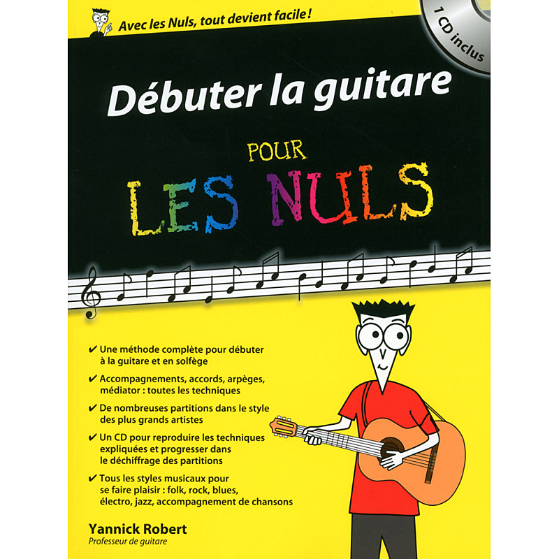 La Guitare pour les nuls (+ 1CD audio).