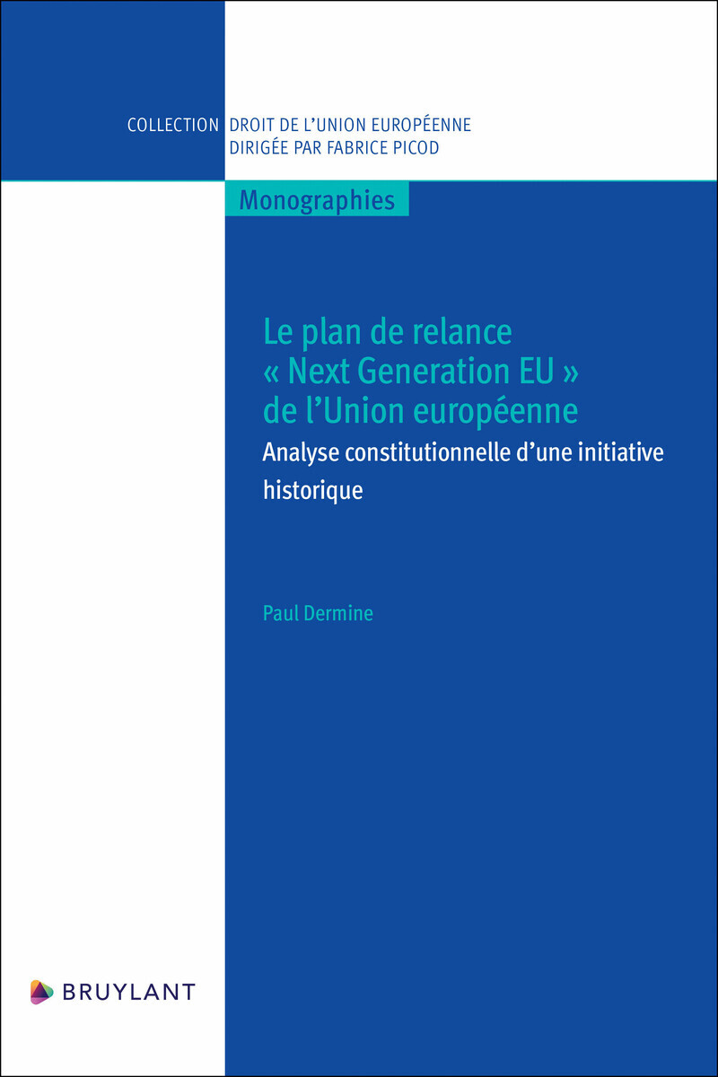 Le plan de relance "Next Generation EU" de l'Union européenne - Analyse ...